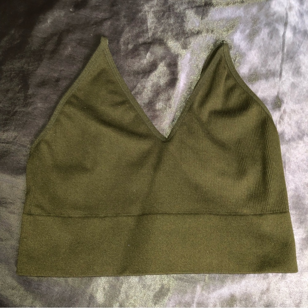 Army Green Top